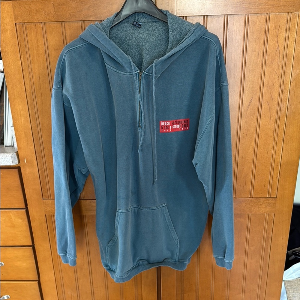 Bruce Springsteen & The E-Street Band Blue-Green 1999 Tour Hoodie